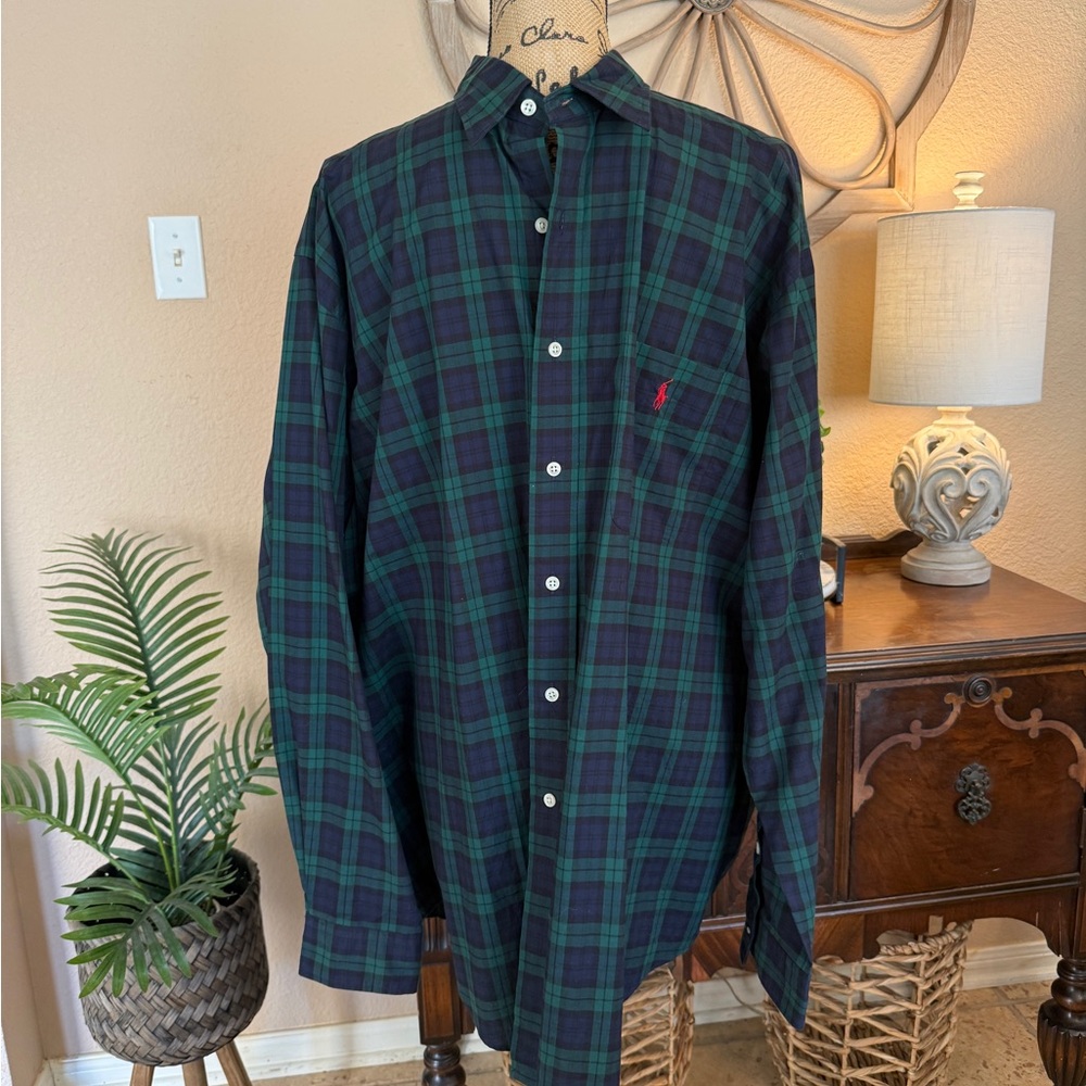 Polo Ralph Lauren Blackwatch Plaid Oxford Button Down Shirt
